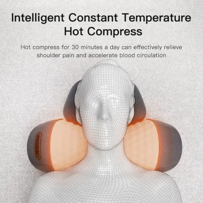 Comofit NeckRest — Heated Cervical Traction Pillow with Graphene Therapy
